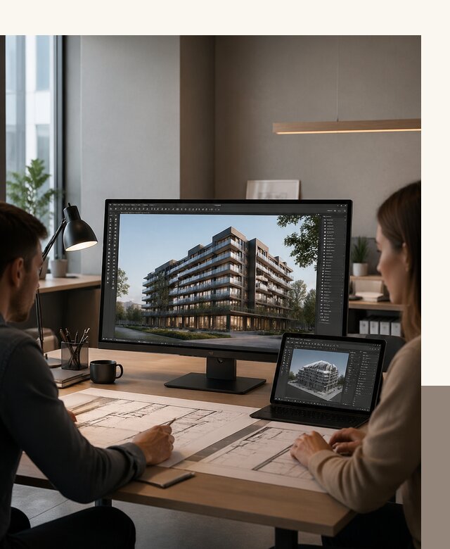 3D визуализация архитектуры и объектов строительства в Ржеве