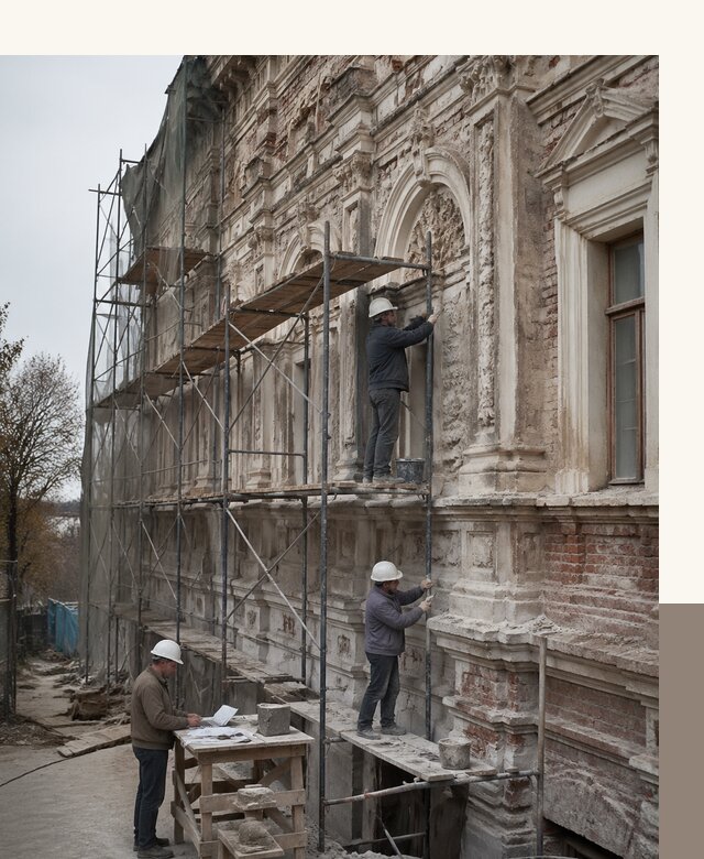 Реставрация объектов культурного наследия под ключ в Ржеве
